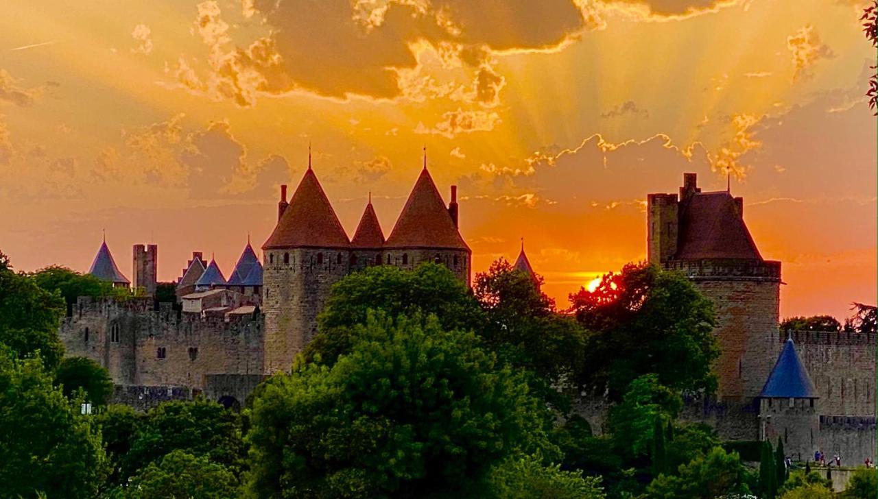 4 Star Historic Duplex Air Conditioned D'eglantine Apartment Carcassonne